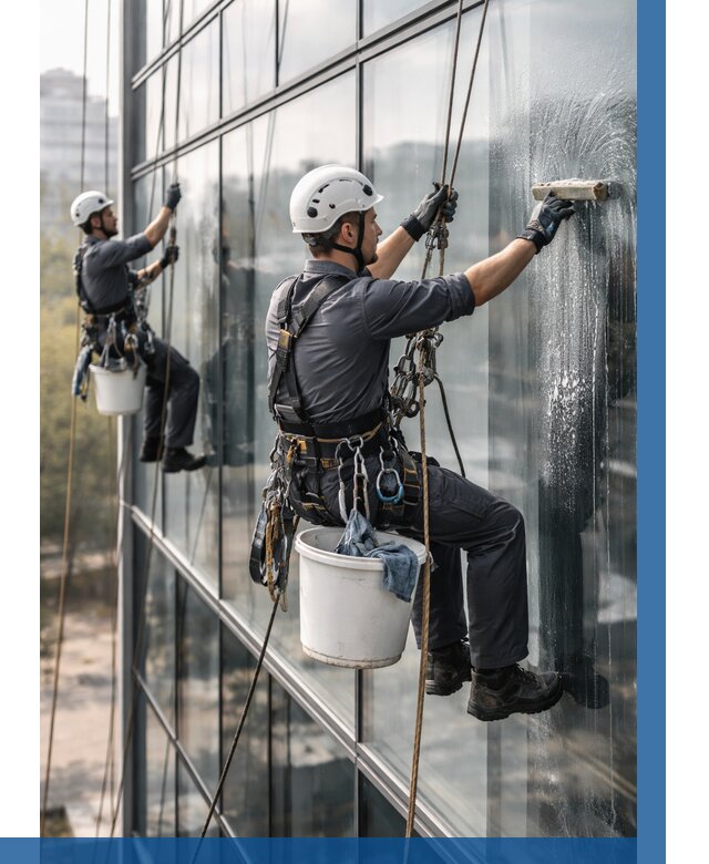 Мойка сплошного остекления в Владимире, заказать от 311 р.| ВЫСОТНИК-Вдм