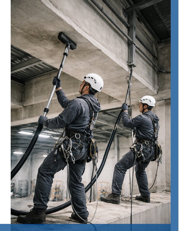 Обеспыливание потолочных конструкций в Владимире от 259 р. |ВЫСОТНИК-Вдм