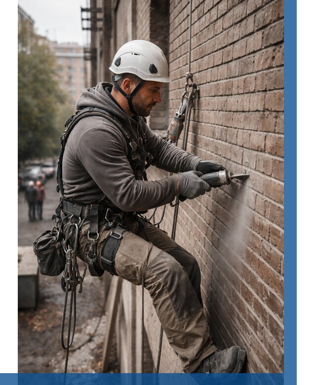 Расшивка кирпичных швов в Владимире от 623 р. | ВЫСОТНИК-Вдм