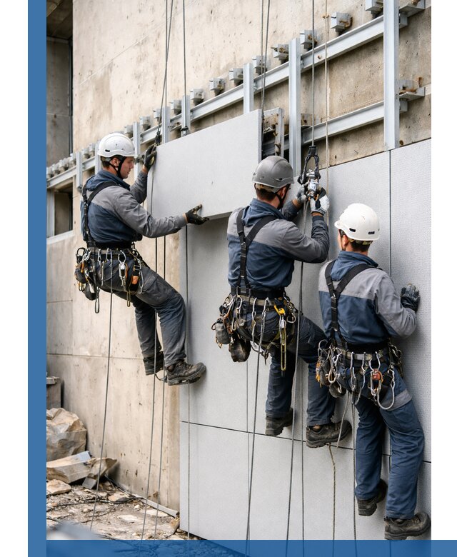 Монтаж вентилируемого фасада в Владимире под ключ с гарантией качества