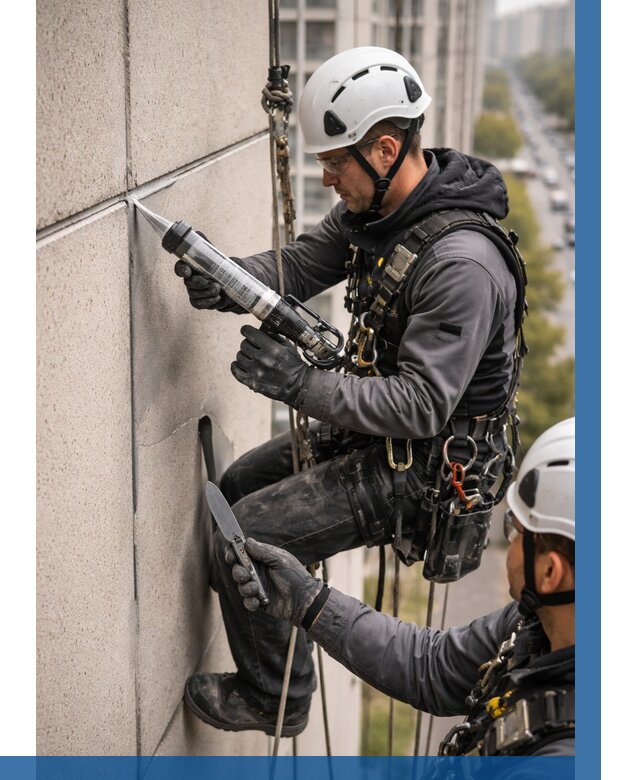 Первичная герметизация швов в Владимире от 623 р. | ВЫСОТНИК-Вдм