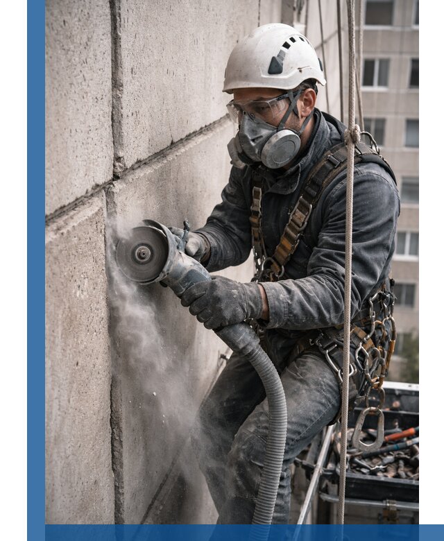 Штробление межпанельных швов в Владимире качественно и быстро