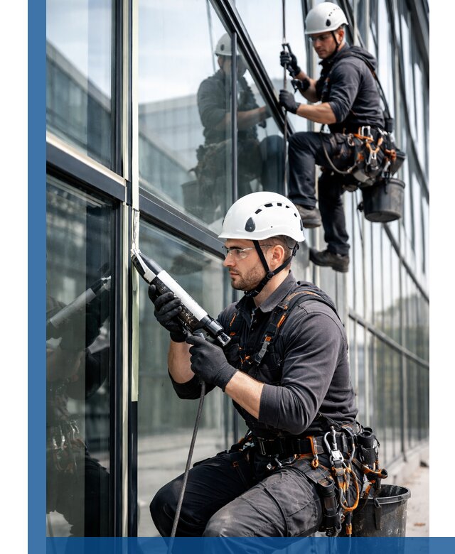 Герметизация витражных швов в Владимире для зданий и фасадов