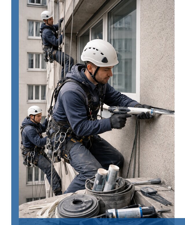 Герметизация швов лоджии в Владимире профессионально и надежно