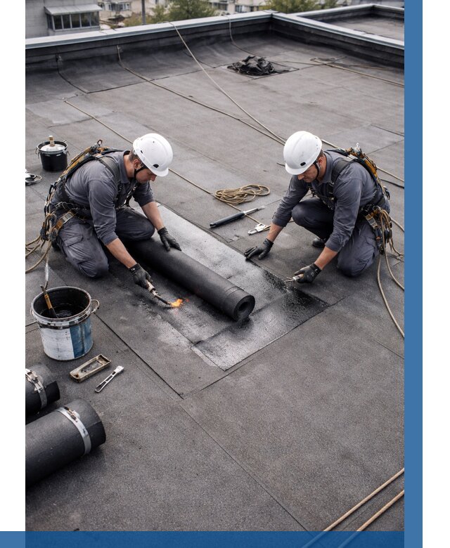 Ремонт мягкой кровли под ключ в Владимире от 726 р. | ВЫСОТНИК-Вдм