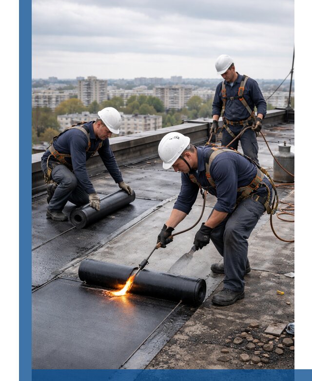 Ремонт наплавляемой кровли в Владимире качественно и надежно
