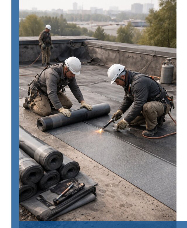 Монтаж мягкой кровли в Владимире профессионально и надежно