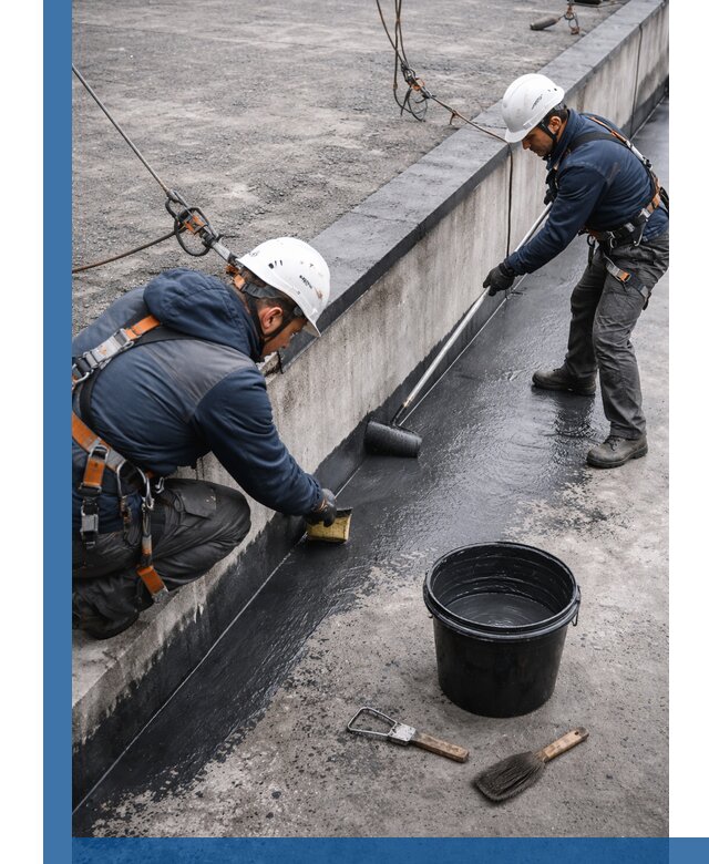 Гидроизоляция кровли жидкой резиной профессионально в Владимире