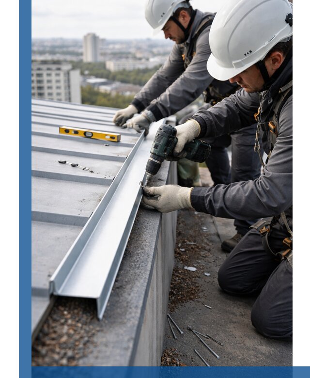 Монтаж капельника на кровле в Владимире с гарантией качества