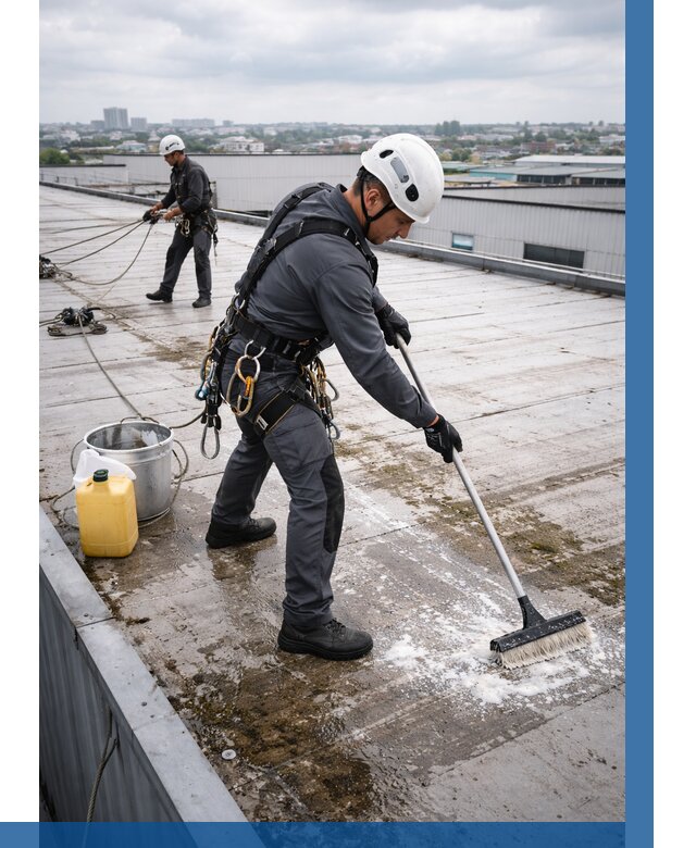 Очистка крыши по графику в Владимире от 7781 р. | ВЫСОТНИК-Вдм