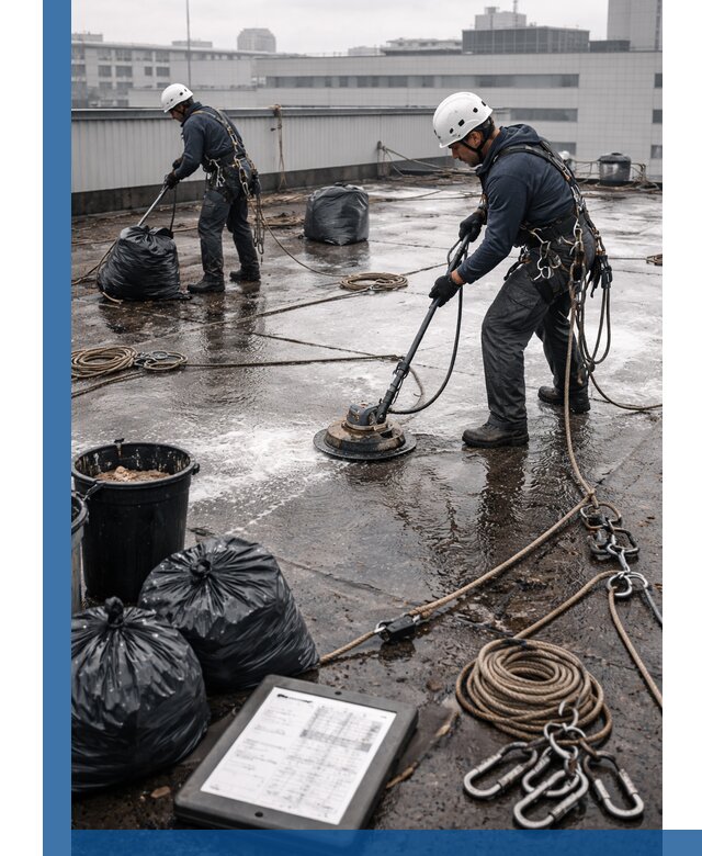 Плановая очистка кровли по графику в Владимире для безопасности