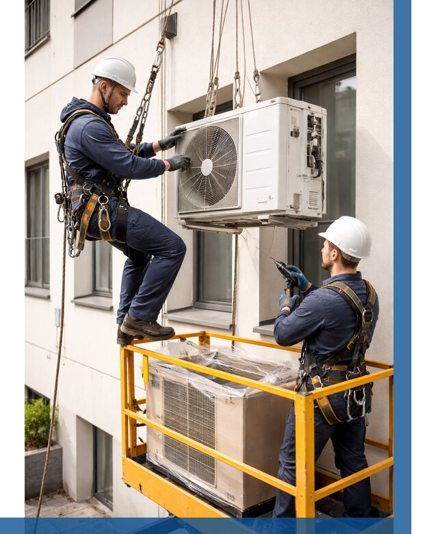 Демонтаж внешнего блока кондиционера в Владимире от 3631 р. | ВЫСОТНИК-Вдм