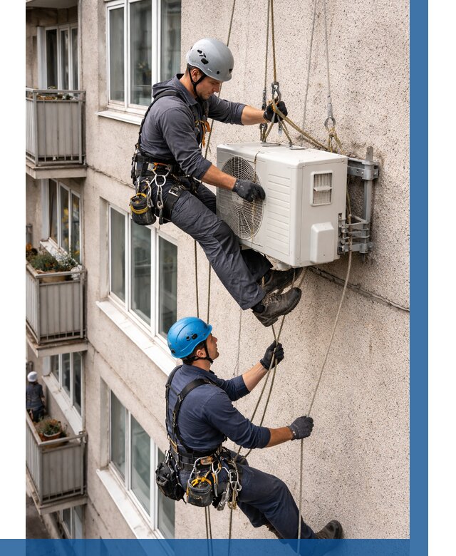 Перенос внешнего блока кондиционера в Владимире от 9338 р.| ВЫСОТНИК-Вдм