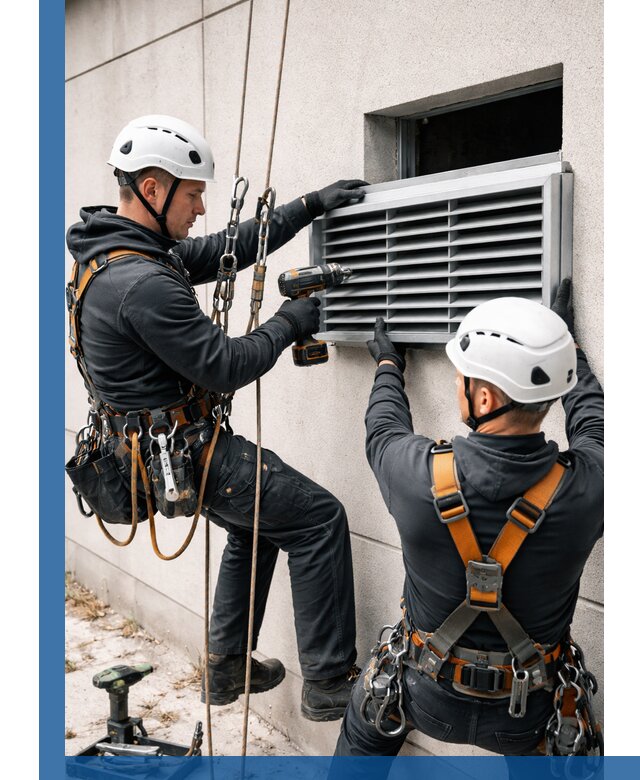 Монтаж вентиляционных решеток в Владимире профессиональный сервис