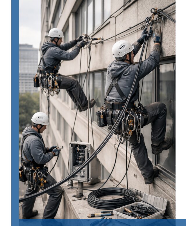 Прокладка оптоволоконного кабеля в Владимире под ключ с тестированием