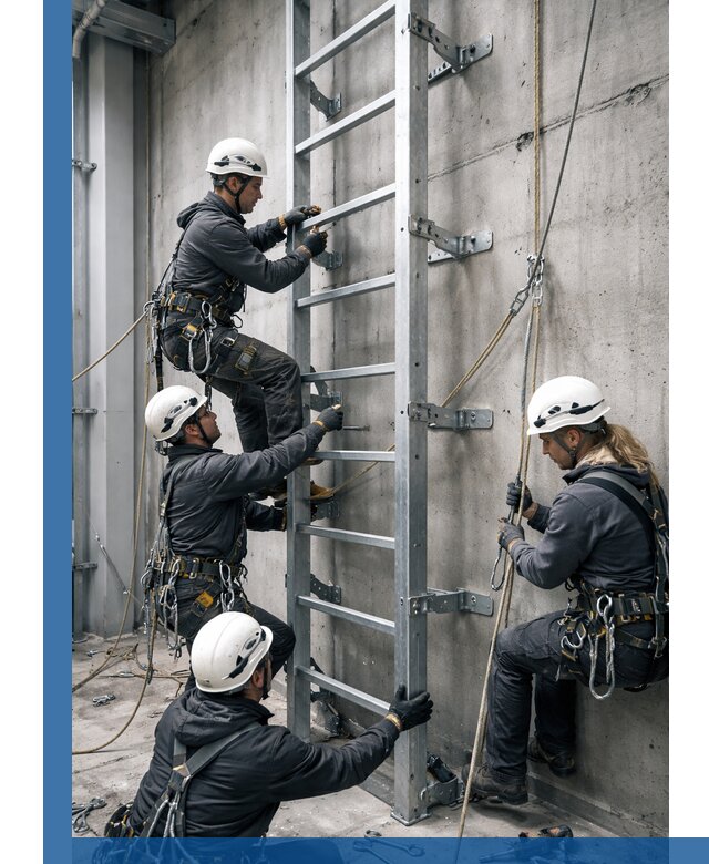 Монтаж металлических лестниц в Владимире под ключ со гарантией