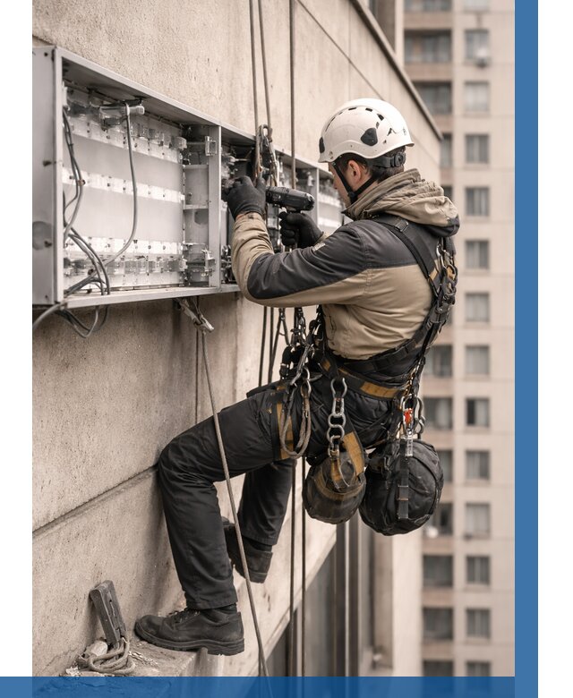 Ремонт вывески на высоте в Владимире от 4669 р. | ВЫСОТНИК-Вдм