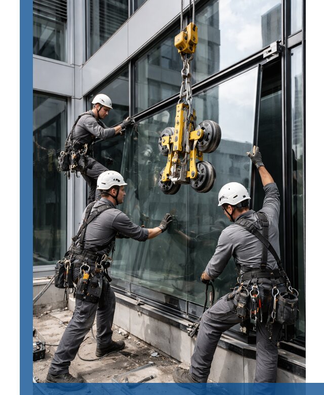 Структурное остекление фасадов в Владимире монтаж и обслуживание