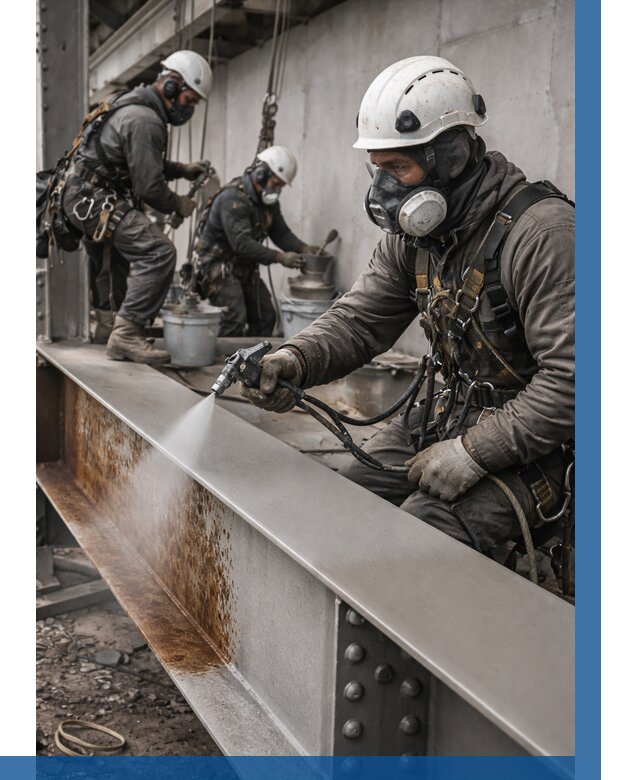 Антикоррозионная покраска металла в Владимире от 726 р. | ВЫСОТНИК-Вдм