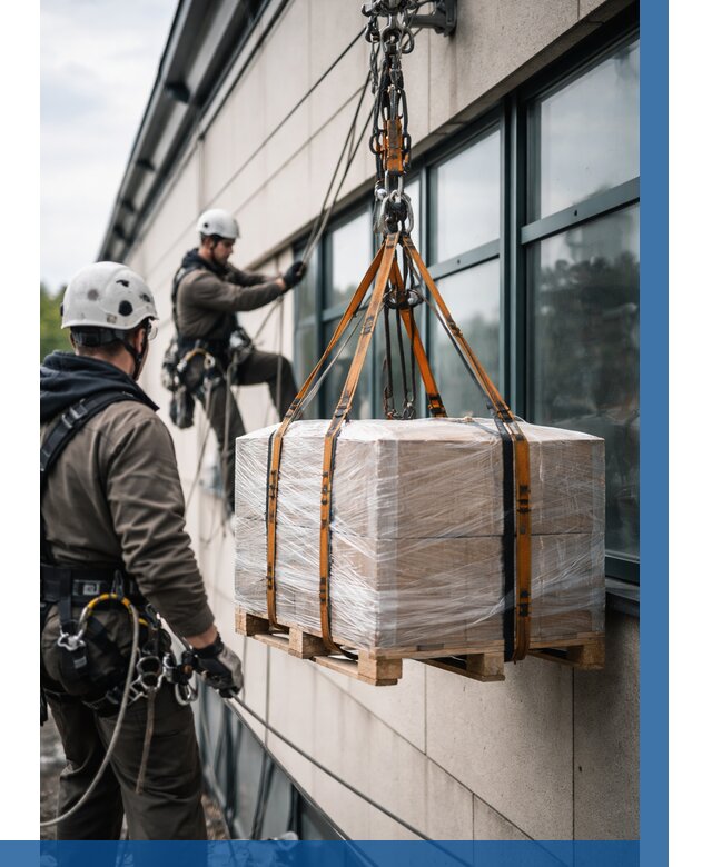 Подъем груза на высоту в Владимире от 3113 р. | ВЫСОТНИК-Вдм