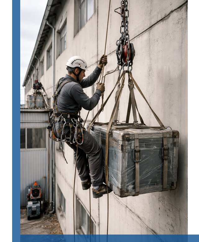 Подъем грузов на высоту в Владимире для промышленных объектов