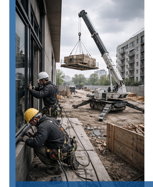 Аренда крана Пионер в Владимире для строительных работ