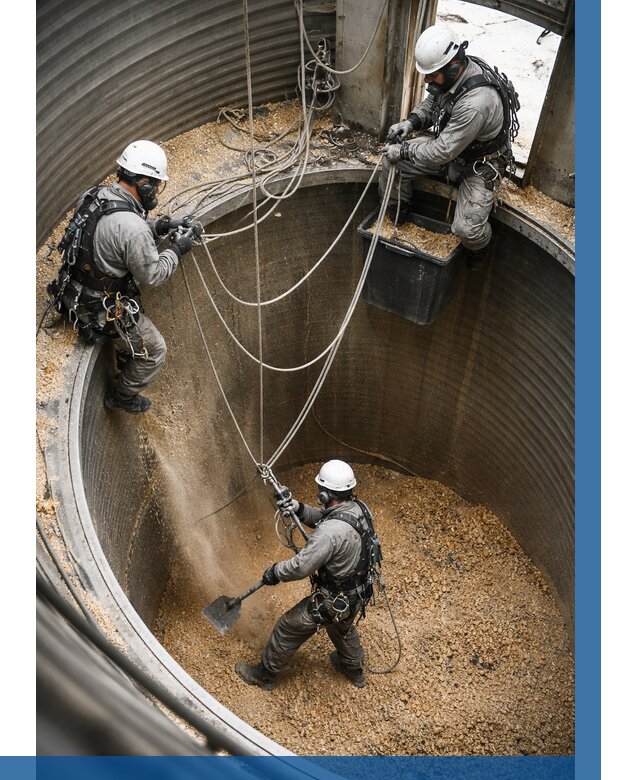 Чистка зерновых бункеров в Владимире от 12450 р. | ВЫСОТНИК-Вдм