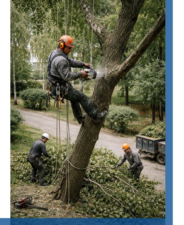 Кронирование деревьев в Владимире от 6744 р. | ВЫСОТНИК-Вдм