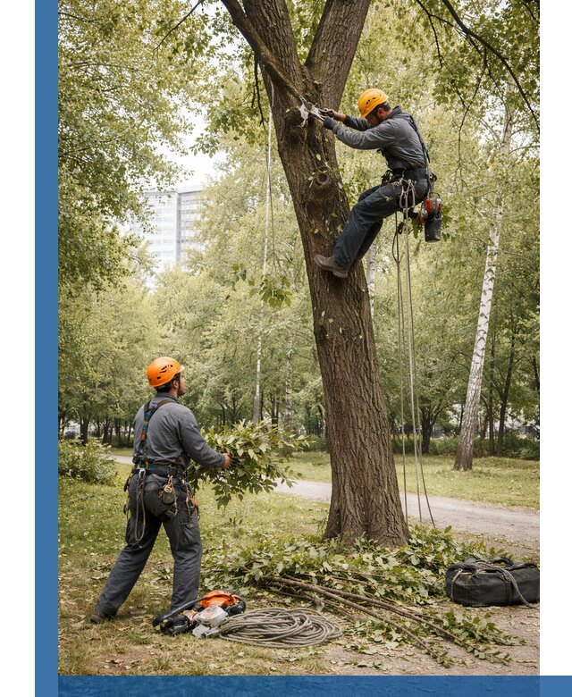 Санитарная обрезка деревьев в Владимире, профессионально и безопасно