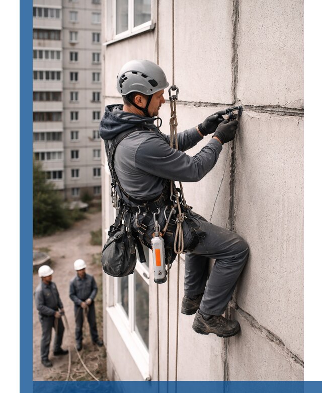 Обследование межпанельных швов и герметизация в Владимире